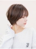 大人可愛いマッシュショート20代 30代40代50代