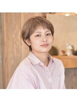 ドルセ(Dulce) ほんのりピンクベージュ×ハンサムショートミルクティーベージュ