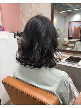フィガロ ウメダ(FIGARO UMEDA) ウェーブbob04.22イメチェン