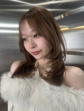 アイトーキョー 名古屋2nd(AI TOKYO) レイヤーカット/ミディアムレイヤー/顔周りカット/栄/矢場町