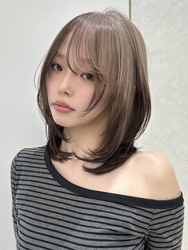 アイトーキョーエス 渋谷(AI TOKYO S) ミディアムレイヤー/レイヤーボブ/シャギー/ハッシュカット