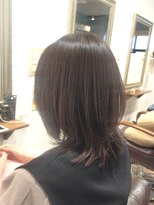 ヘアー グリーン(hair green) 30代40代50代/ミディアムウルフレイヤー/くびれレイヤー