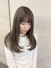 トキオガーデン(TOKIO garden)&nbsp;グレージュヘア　顔まわりレイヤー