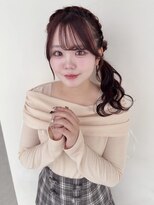 カシュカシュ 表参道(cache cache)&nbsp;サイドくるみちゃんヘア　アイドルヘア表参道ヘアメ