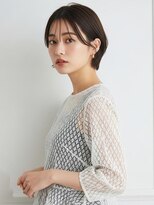 ナオシ エリアツー 北大和店(nao c area2) 耳かけ丸みショートボブ【生駒市】