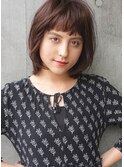 大人シックな魅力倍増カールミディ×ベビーバング