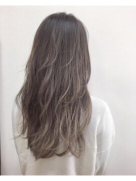 フレアジェネラス(FLEAR generous) 【3D】ミルクティーmixセピアグレージュ☆柳本麻守