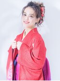 川崎美容室☆卒業式☆袴着付け☆ヘアセット☆