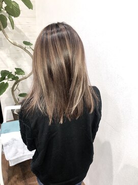 ストークヘアー(STOKED.HAIR) ミディアムバレイヤージュ♪