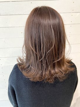 ルノン フィージュ(LUNON fieju) 【LUNON fieju】外ハネが可愛いミントベージュ