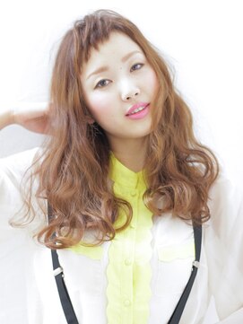 モードケイズ 相模大野店(MODEK's) 【MODEK's 相模大野】オン眉ウェーブ×カジュアルロング