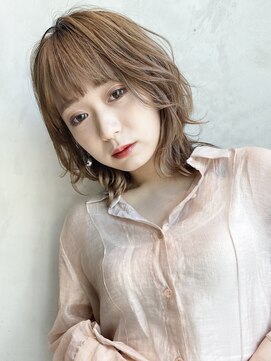 アイティー バイ アルバム 中野店(IT by ALBUM) リバースレイヤー_エアリーミディショートパーマ_28274