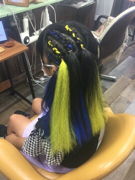 ヘアースペース 練馬店(hair space COCO) コンローエクステ入り