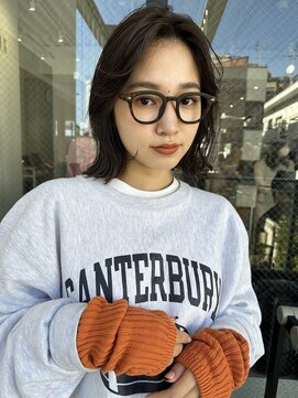 ミンクス 青山店(MINX) ぷつっとボブ顔まわりレイヤー