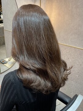 ルームバイシー 新宿(Loom. by Sea) くびれヘア/ブラウンカラー/ココアブラウン/ショコラブラウン