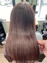 ニコデュエ 本厚木(nico. due) 髪質改善酸性ストレート+艶髪カラー