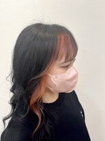 セブンルックス モカ 宇都宮鶴田店(7LOOKS mocha) フェイスフレーミングオレンジ