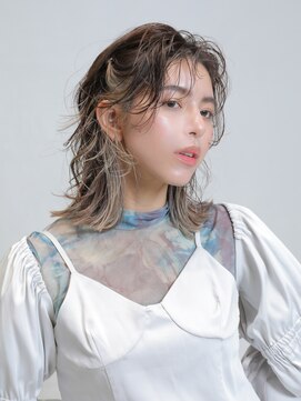 ラックスビー サファリ 阿倍野ルシアス店(LUXBE SAFARI) インナーカラー映える簡単アレンジ《LUXBE》