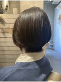 縮毛矯正でつくる!王道☆丸みショート☆