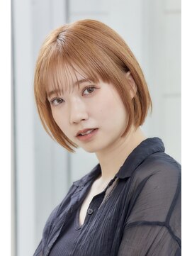 ミチオ ノザワ ヘアサロン ギンザ(Michio Nozawa HAIR SALON Ginza) ナチュラルハイトーンボブ