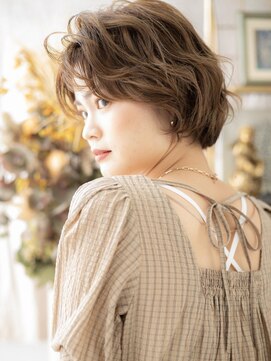 カバーヘア ブリス 志木南口駅前店(COVER HAIR bliss) 大人かっこいい外国人風小顔くびれショートa志木20代30代40代