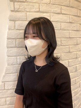 ラグ バイ シゲルカットクラブ 神田久志本店(lag) 肩下切りっぱなし