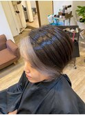 フェイスフレーミング×パールホワイト