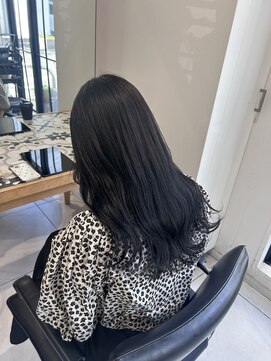 ヘアサロン ガリカ 表参道(hair salon Gallica) 【miko】韓国風ブルーブラック/ブルーラベンダー/寒色系カラー