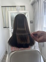 イントゥヘア(into hair)&nbsp;20代30代40代50代 くびレイヤー☆髪質改善カラー☆　武蔵小杉