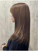 【tetote村山のサロンスタイル】艶髪ストレート/髪質改善