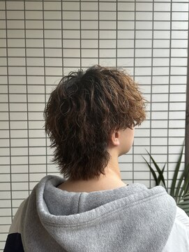 スウェル 船橋店(Swell) ウルフ/アッシュブラック/カルマパーマ/ベリーショート/船橋3