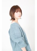 ギリギリ結べる長さのウルフヘア