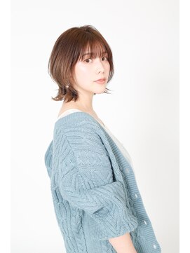 フィールエー レキシントンプラザ店(feel.a) ギリギリ結べる長さのウルフヘア