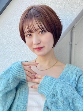 ナツヤ(NATSUYA) 前髪あり大人ひし形ショート20代30代40代表参道