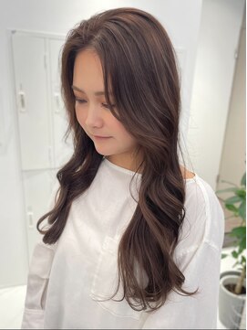 ロイ(Roi) 【西村】グレージュ_ハイライト_レイヤーカット_韓国_赤み消し