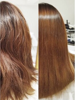 ココベロビビ(coco BELO vivi)の写真/髪のお悩みならプロにおまかせ！髪質改善専門店の豊富な知識を生かし美髪へ！【縮毛矯正/トリートメント】