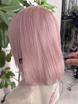 ロウル 渋谷(LOWRL)&nbsp;ピンクヘア/ブリーチ/渋谷