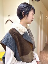 ヒントステーション(HINTSTATION)&nbsp;〈浅草 半個室〉丸みショート/ラベンダーカラー