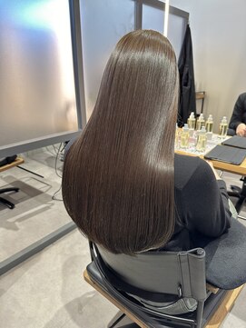 ルプラス(le place.) 水素トリートメント/オリーブグレージュ