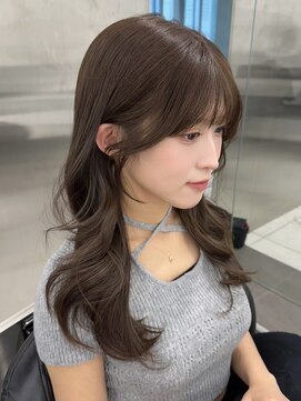 バレットプラス 銀座(VALETTE+) 小顔に見える顔まわりカット◎透明感カラー