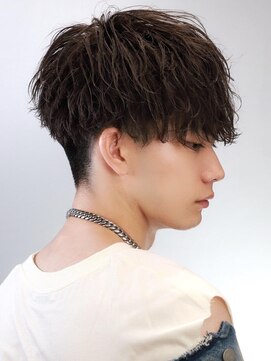 リップス 原宿(LIPPS) 波巻きツイストスパイラルパーマMIX