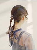 艶っと!個性派編み下ろしアレンジ◎