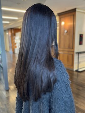 ザック ヴィ(ZACC  vie) レイヤーカット/パープルグレージュ/美髪