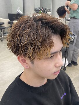 エデアンルクラ 下通(EDEAN Leclat) 熊本メンズパーマ ツイスパ 波巻き MEN'S HAIR