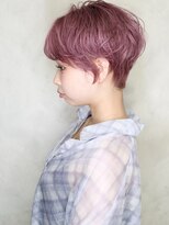 バース(BIRTH) ショート&ボブ専門サロン【BIRTH】カールショートピンクカラー2