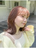 派手すぎなくてかわいい◯まろやかオレンジベージュ