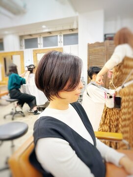 ニューラインギンザ(New-Line 銀座) 大人丸みショート(金子涼)