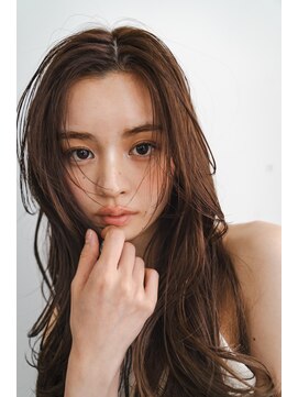 グリーン 町田(green) 【ロング】ブラウンカラー×顔周りレイヤーカット