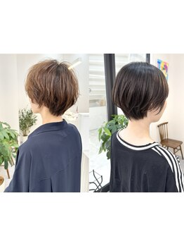 垢抜けショート/ボブは「evri」にお任せ！家でも簡単スタイリングで素敵になるスタイルをご提案◎[静岡駅］