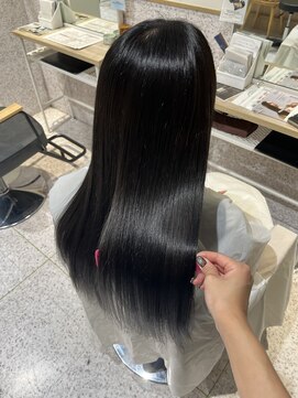 ゼストソエル(ZEST soell) 立川/暗めカラー/髪質改善/艶髪ロング/大人可愛い